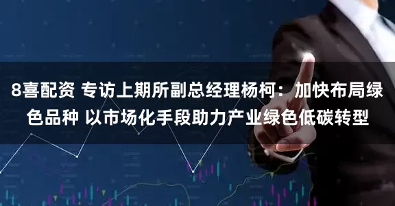 8喜配资 专访上期所副总经理杨柯：加快布局绿色品种 以市场化手段助力产业绿色低碳转型