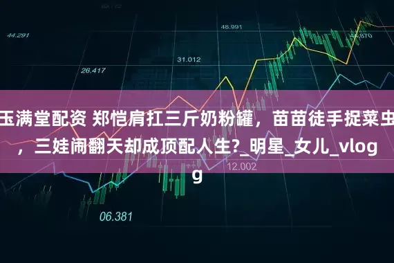 玉满堂配资 郑恺肩扛三斤奶粉罐,苗苗徒手捉菜虫,三娃闹翻天却成顶配人生?_明星_女儿_vlog