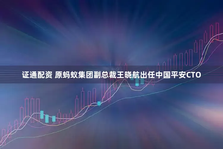 证通配资 原蚂蚁集团副总裁王晓航出任中国平安CTO